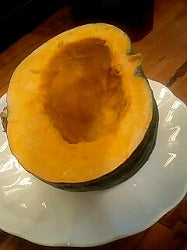 秋の新メニューかぼちゃ&あずきワッフル