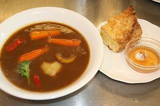 この暑さ・・カレースープが大好評!
