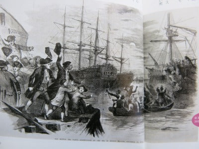 1773年12月16日・・ボストン茶会事件
