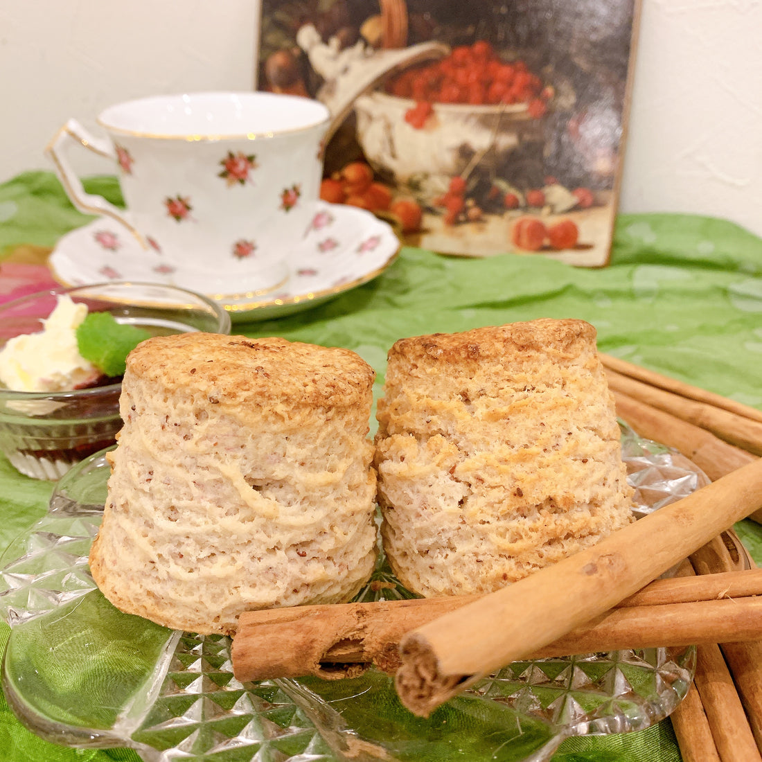 紅茶専門店ディンブラ秋の新作スコーン