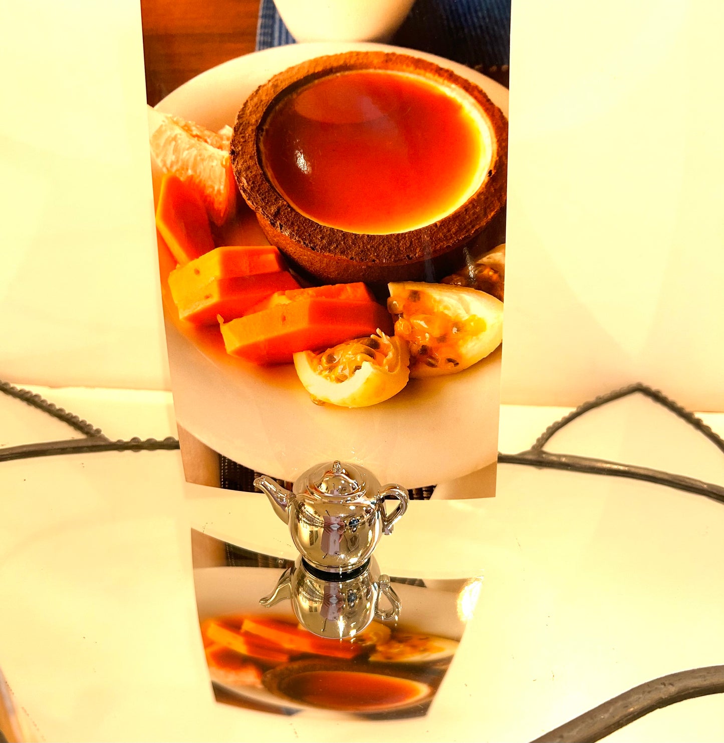 カードスタンド(ティーポット型)