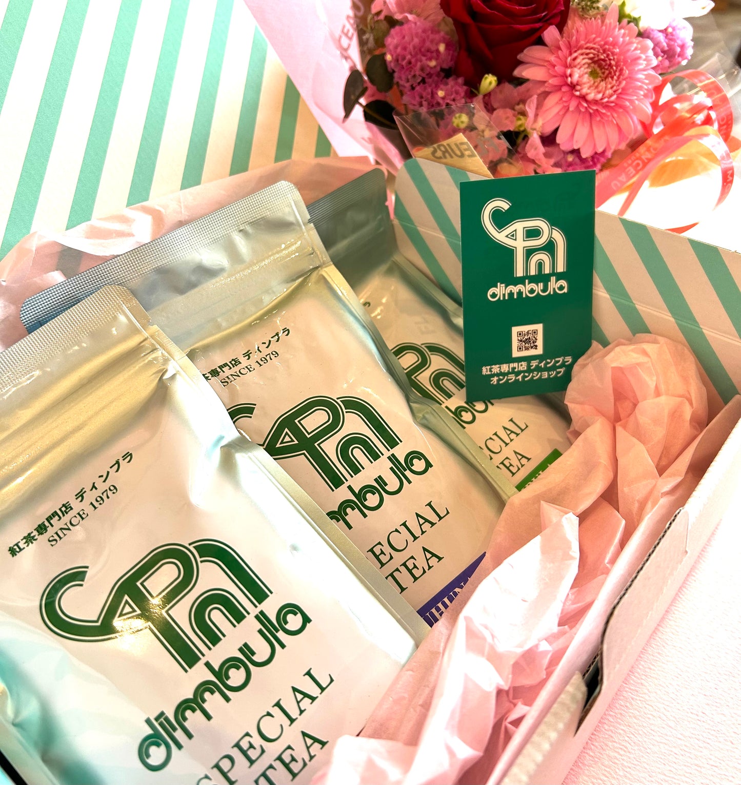[Tea specialty store Dimbura] Tea gift box for milk tea (3 types)