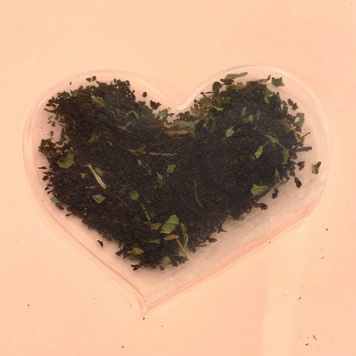 MINT TEA heart-shaped tea bag (3 pieces)