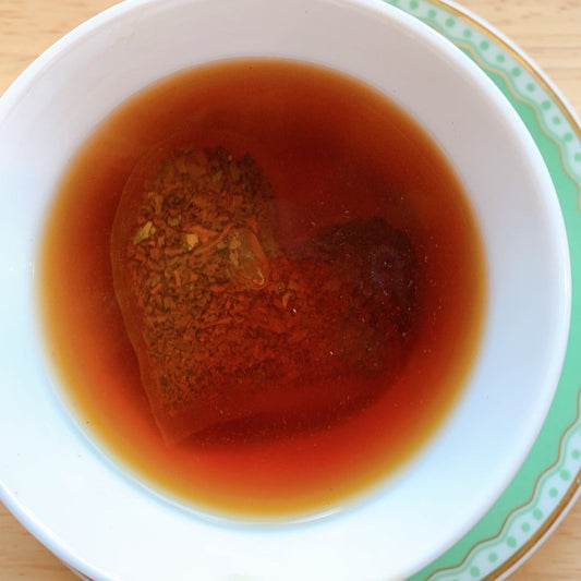 【紅茶専門店ディンブラ】MINT TEA ハート型ティーバッグ（3個入り）