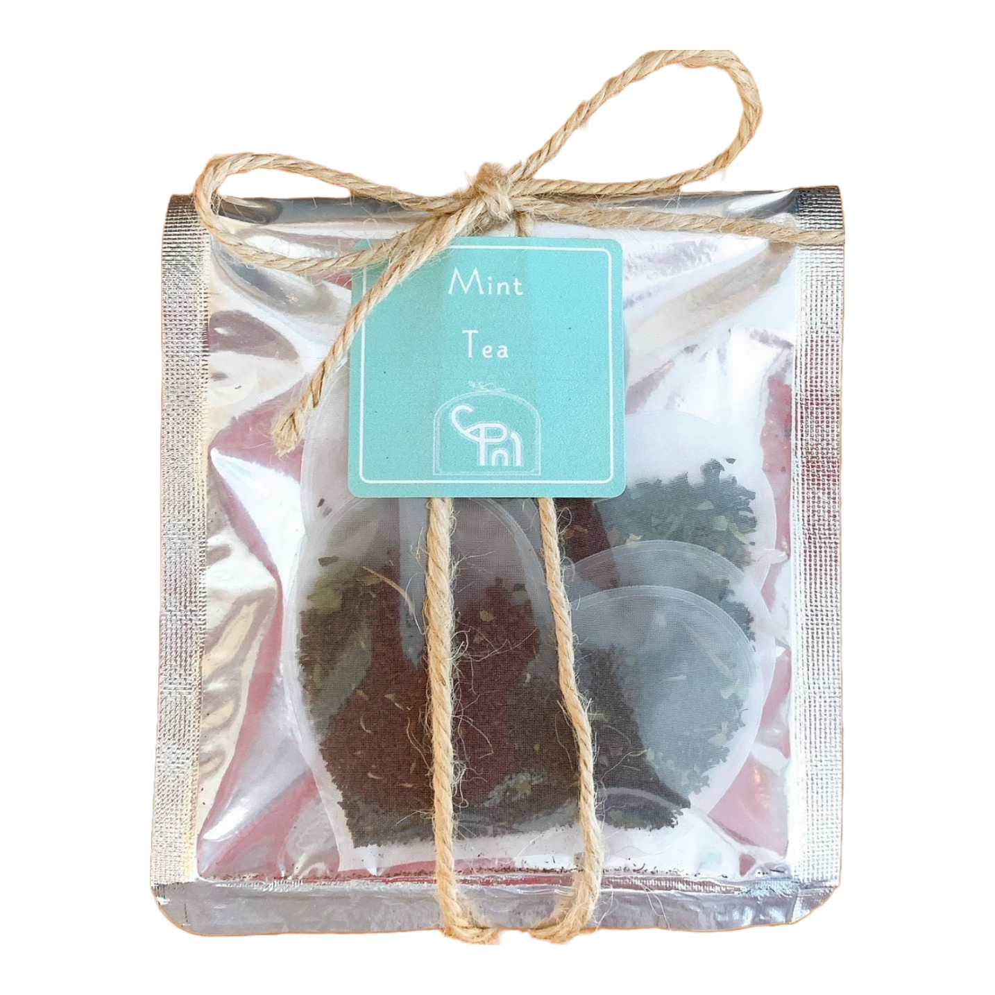 MINT TEA heart-shaped tea bag (3 pieces)